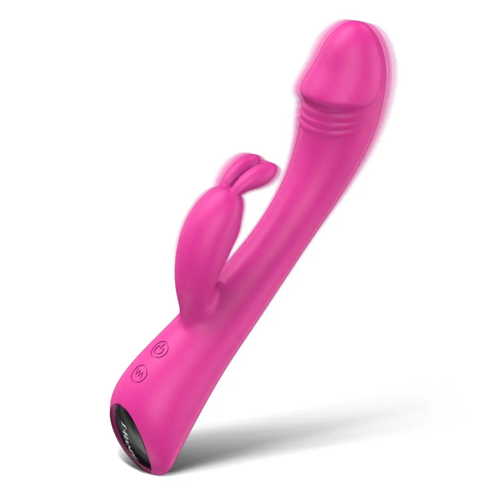 Prodotti di tendenza 2023 nuovi arrivi clitoride Vagina G Spot vibratore coniglio con funzione di riscaldamento per vibratori donna