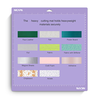 Tapis de découpe Nicapa pour Cameo 5/4/3/2/1, 12x12 pouces, 1 pièce/paquet, tapis de découpe auto-cicatrisant, adhésif, pour la découpe et le quilting