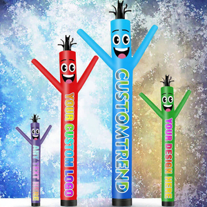 Sky Dancer Inflável de Alta Qualidade <span class=keywords><strong>20FT</strong></span>, Boneco Ondulante Personalizado, Nylon Impermeável, Alimentado por Bateria, Publicidade com Logotipo Personalizado, À Prova de Vento a Gás - Product Image 3