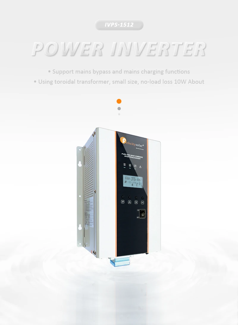 Felicity Solar Inverter Charger 1.5KVA 12V (1.2KW)