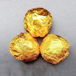 Colored Gold <strong>Aluminum</strong> <strong>Foil</strong> Embossed Printing Chocolate <strong>Foil</strong> Wrapper Christmas Chocolate <strong>Foil</strong>