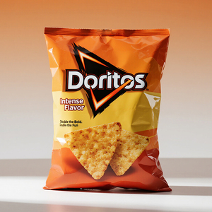 Bolsa de Embalaje Personalizada para <span class=keywords><strong>Doritos</strong></span>, Sellado Trasero, Bolsa Sellada de Tres Lados para Papas Fritas, Suministro para Fábrica de Alimentos - Product Image 2