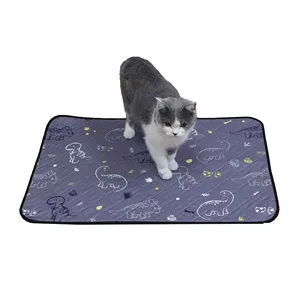 Coussinets de dressage d'urine pour animaux de compagnie, matelassés à séchage rapide, réutilisables, tapis lavable pour chiens, coussin de pipi lavable pour chiot