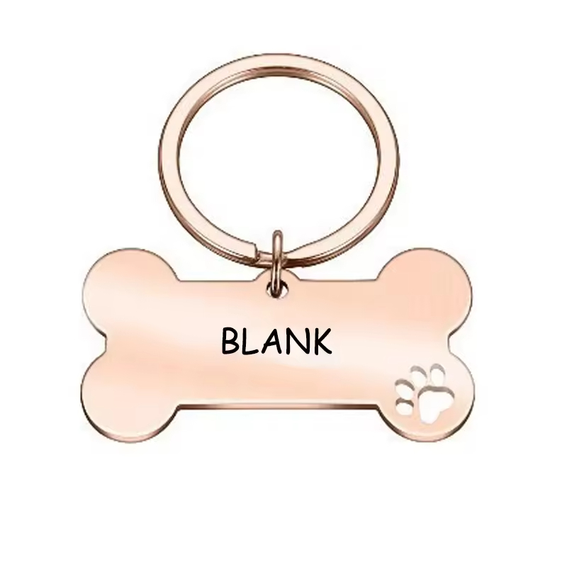 Rose dorée + porte-clés