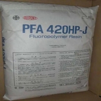Résine perfluoroalkoxy de qualité injection à haut débit, résistante aux produits chimiques, DuPont PFA 950HP/TE9725/TE9724/TE-7043/440HPAX pour conduites