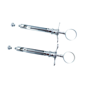 Instrumentos Dentales, Jeringas Dentales Premium Manuales de Acero Inoxidable, Jeringa Autoaspirante de 1.8cc de Alta Calidad - Product Image 4