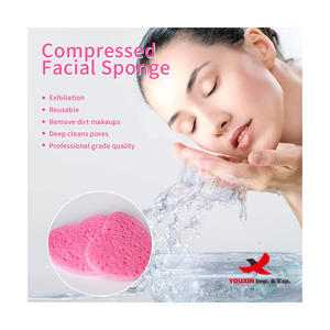 Lot de 50 éponges faciales en forme de cœur compressées pour un nettoyage en profondeur – Achat groupé à prix réduit - Product Image 6