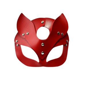 Máscara de oreja de zorro de presa Sexy de cuero creativo de estilo europeo y americano, máscara de ojo para hombres y mujeres, máscara de baile de fiesta de Navidad - Product Image 6