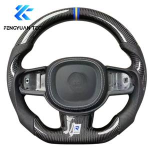 Volant en fibre de carbone forgé avec LED pour <span class=keywords><strong>Volvo</strong></span> <span class=keywords><strong>R</strong></span>-design XC40 XC60 XC70 XC90 <span class=keywords><strong>S60</strong></span> S60r S80 S90 V60 2019 <span class=keywords><strong>2020</strong></span> 2021 2022 2023 - Product Image 3