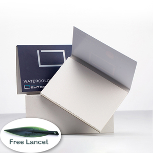 Bloc-notes <span class=keywords><strong>Leyton</strong></span> 350 g/m² 27*19,5 cm pressé à froid 20 feuilles en gros pour étudiants en art papier pur à fibres de coton moyennement grossières LD4020 portable - Product Image 4