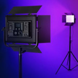 YB-50RGB Panneau de lumière vidéo LED RVB contrôlé par application Lumière de photographie professionnelle avec CRI élevé pour la vidéo, le studio, le contenu <span class=keywords><strong>YouTube</strong></span> - Product Image 3