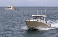 Bateau de pêche de loisir en aluminium Fashion Europe 7,5 m, yacht à moteur hors-bord de 25 pieds, bateau de luxe