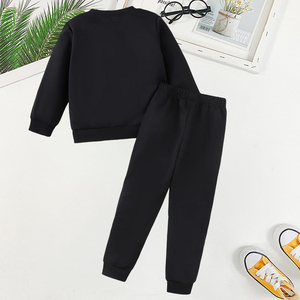 <span class=keywords><strong>Abbigliamento</strong></span> Casual per Bambini con Stampe di Personaggi, Set 2 Pezzi con Maniche Lunghe e Pantaloni Personalizzabili - Product Image 4