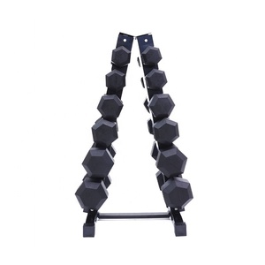 Support de rangement de haute qualité pour entraînement Commercial, équipement d'entraînement Fitness, Logo personnalisé, ensemble <span class=keywords><strong>Vertical</strong></span> de 6 paires de porte-haltères - Product Image 2