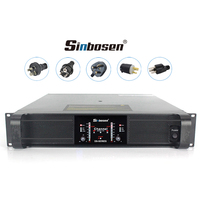 Amplificateur audio stéréo à sortie équilibrée Sinbosen DS-24K 20000 Watts