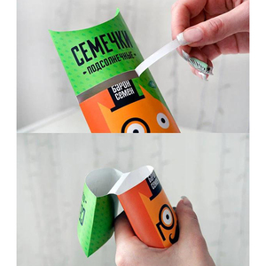 Nhà Máy Tùy Chỉnh Thiết Kế Dùng Một Lần Doner Kebab Pie Kraft Thực Phẩm Đóng Gói Pita Bánh Mì Shawarma Hộp Takeaway Giấy Bao Bì Hộp - Product Image 5