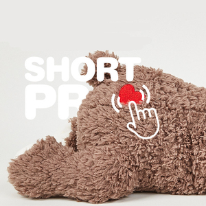 Peluche pour chien avec son <span class=keywords><strong>de</strong></span> <span class=keywords><strong>battement</strong></span> <span class=keywords><strong>de</strong></span> cœur, coussin apaisant, jouet anti-morsure pour le sommeil et le grincement des dents - Product Image 3