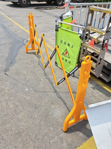 Barrière <span class=keywords><strong>de</strong></span> sécurité industrielle rétractable en plastique, portable, non remplie d'eau, extensible, pour <span class=keywords><strong>piscine</strong></span> - Product Image 4