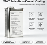 Recubrimiento Cerámico Nano 9H, Líquido Protector de Pintura para Automóviles, Recubrimiento de Vidrio Superhidrófobo, Recubrimiento de Cristal, Detallado Automotriz