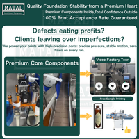 Étiqueteuse pneumatique automatique pour bouteilles, machine d'étiquetage de bouteilles carrées à haute efficacité, avec PLC, fabriquée par GANETAL