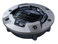 Borne routière solaire en aluminium intégré SRSA10, 4 côtés, LED clignotante, synchronisation GPS, marqueur de sécurité routière, étanche IP68