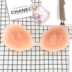 HOORAY DL-Shell <span class=keywords><strong>Soutien</strong></span>-<span class=keywords><strong>gorge</strong></span> sexy sans bretelles, sans armatures, <span class=keywords><strong>en</strong></span> Spandex/Nylon, avec collier halter, et patchs adhésifs imperméables pour les mamelons, grande taille, profilé - Product Image 3