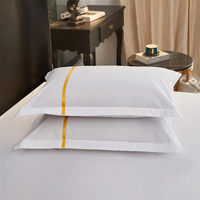 Taie d'oreiller en satin de luxe 50x70 draps et taies d'oreiller de conception de ferme de haute qualité personnalisés pour une utilisation hospitalière