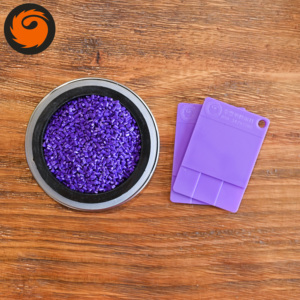 Masterbatch de couleur violet foncé pour PE / PP / PS / ABS / PVC / PC / PA / PET / PU / EVA pour plastiques - Product Image 4