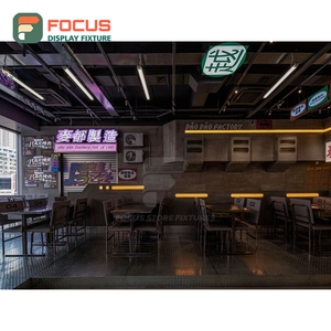 Exhibidor Modular de Madera para Productos de Café, con Base y Zona para Exhibir Tapas de Vasos, para Cafeterías Comerciales - Product Image 5