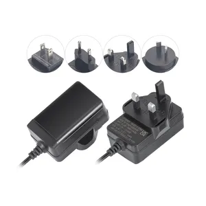 TUV CE GS UKCASwitching Power Adapter 12v2a uk plug adaptor 24w 12v wall charger 12v2a ac dc adapter for strip light set top box