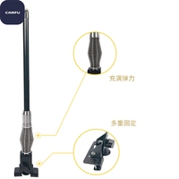 Antenne de voiture universelle Carfu 51 cm en acier inoxydable, antenne tout-terrain pour SUV et moto, installation facile sans perçage, AC-1184