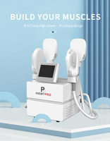 Appareil de remodelage corporel EMS de bureau, machine électromagnétique de musculation, de perte de poids et d'amincissement pour salon esthétique commercial