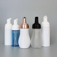 Bouteilles en plastique vides en gros avec pompe moussante 30ML 60ML 150ML Noires Blanches pour Mousse, Bain Moussant, Liquide Moussant et Savon Liquide pour les Mains