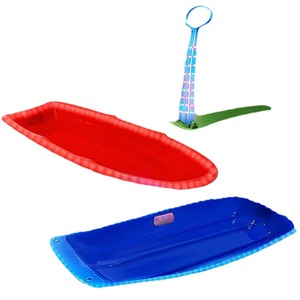 Glow In Dark Skis 88cm For Adults And Children Sandboarding Grass Skiing Sledding Low Temperature Resistant Plastic - Product Image 1