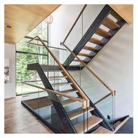 Escalier en colimaçon intérieur moderne, durable, écologique et sûr pour villa, en fer et bois, garantie 3 ans