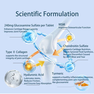 ยาเสริมสำหรับผู้ใหญ่กลูโคซามีนคอนดรอยตินซัลเฟตกลูโคซามีนเอ็มเอสเอ็ม - Product Image 4