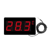 Thermomètre et hygromètre industriel avec sonde étanche, capteur IoT, enregistreur de données en temps réel pour CVC LX923TM-B