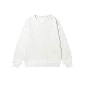 Sweat-shirts à col rond vierges personnalisables avec logo – Coton de haute qualité, couleur unie, unisexe – Pulls personnalisés pour hommes, vente en gros - Product Image 4