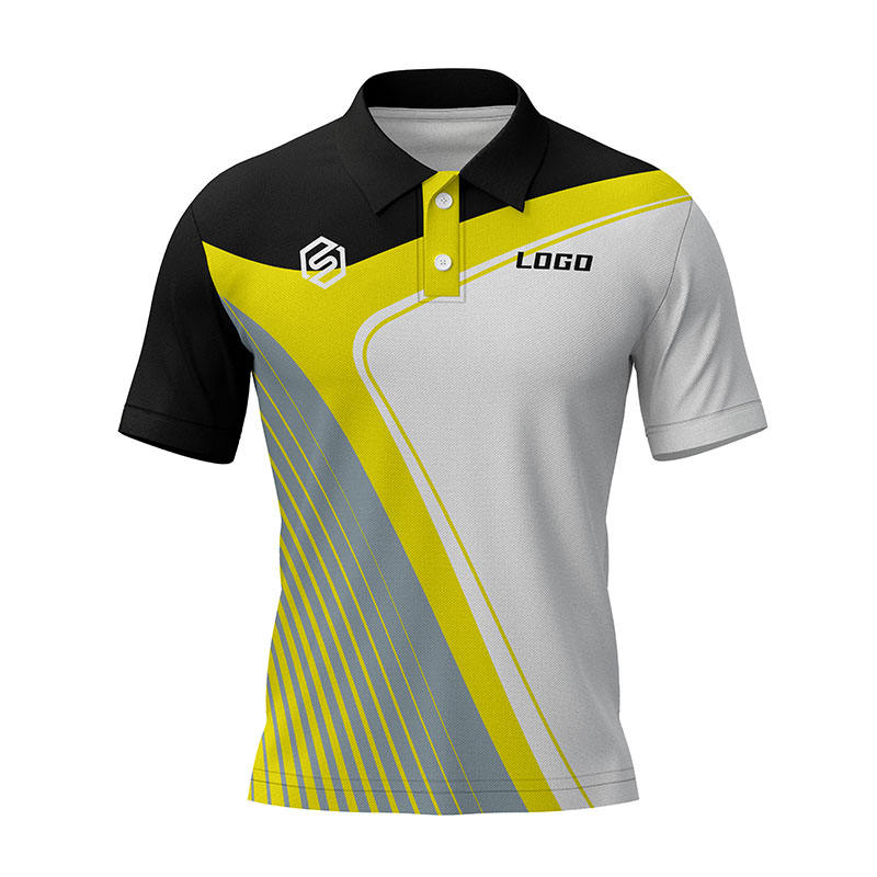 Polo de Golf para hombre, camiseta de manga corta de secado rápido