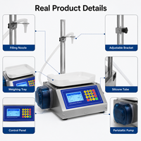 Machine de remplissage de liquides de haute précision, portable, automatique, pour la production à petite échelle