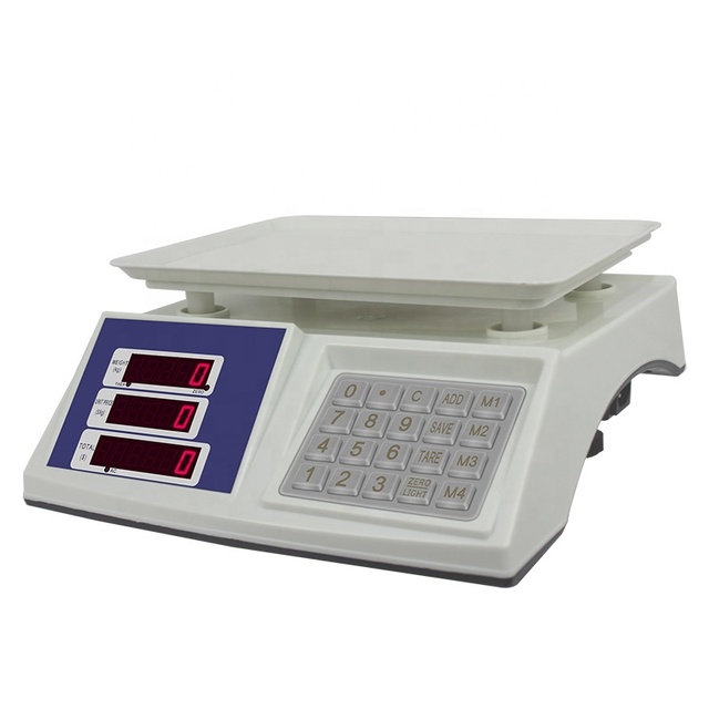 NVK 40kg Weighing Scale 30kg Small Scale/Smart Electronic Series Price Computing Scale Supermarket Cheap