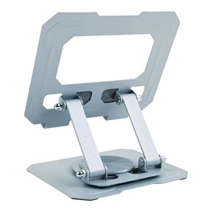 Nouveau support de <span class=keywords><strong>tablette</strong></span> PC rotatif à 360°, support de bureau pratique, universel, en alliage d'aluminium, pliable, réglable en hauteur - Product Image 4