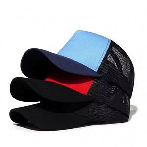 Gorras Trucker Unisex de Malla Espumada con Bordado de 5 Paneles Multicolor para Primavera y Verano, Venta al por Mayor de Ropa Urbana - Product Image 4