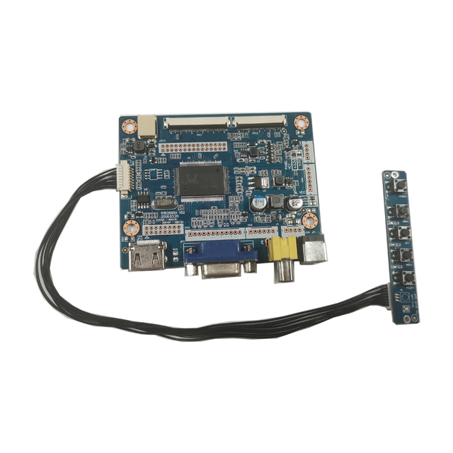 LCD Display Controller Board VGA Support 12v Converter Board for 7 Inch 10.1 Inch RGB LVDS LCD Screen Module
