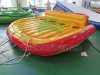 Tube gonflable tractable à grande vitesse pour 4 personnes, UFO, canapé gonflable pour sports nautiques, PVC AQUASPEED 4 places