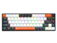 Clavier de jeu mécanique filaire GK103 à 68 touches, rétroéclairage RGB, NKRO, USB2.0, câble détachable de type C, 4 couleurs pour Windows, Mac, Android