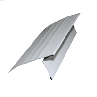 Perfil de tablero de techo de borde de goteo de aluminio tipo T estándar ASTM con buen precio en color RAL