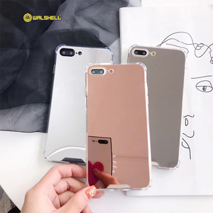 Custodia per telefono con <span class=keywords><strong>specchio</strong></span> e glitter per ragazze, <span class=keywords><strong>cover</strong></span> protettiva glitterata per <span class=keywords><strong>iPhone</strong></span> <span class=keywords><strong>11</strong></span> X 7 - Product Image 2