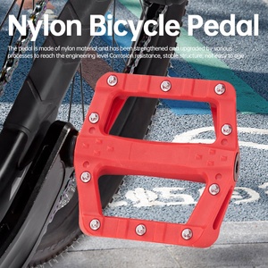 N-8 noir/rouge/bleu route/BMX/pliable électrique vélo pédale usine vente directe vélo pédale pièces vélo Nylon pédales <span class=keywords><strong>vtt</strong></span> - Product Image 5