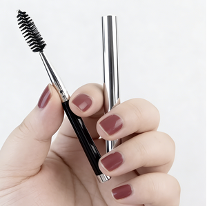 Cepillos Retráctiles <span class=keywords><strong>de</strong></span> Metal para Extensión <span class=keywords><strong>de</strong></span> Pestañas <span class=keywords><strong>con</strong></span> Tubo Protector, Aplicador <span class=keywords><strong>de</strong></span> <span class=keywords><strong>Maquillaje</strong></span>, Varita para Rímel, <span class=keywords><strong>Cepillo</strong></span> para Pestañas <span class=keywords><strong>con</strong></span> <span class=keywords><strong>Tapa</strong></span> - Product Image 1